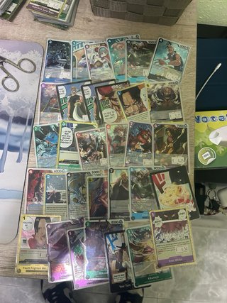 Lote cartas One Piece