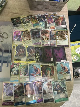 Lote cartas One Piece