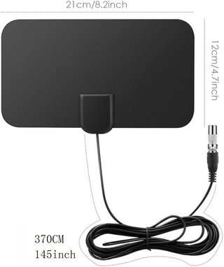 DollaTek antena TV digital interiores 4K
