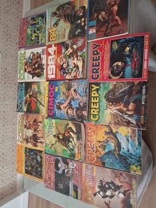 lote de comics años 80 y 90s. Cimoc,Vibora, Zona84