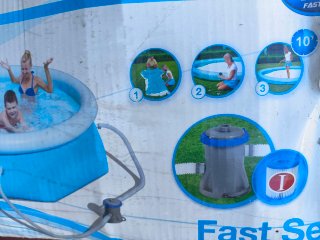 Piscina Bestway 2.44m con depuradora