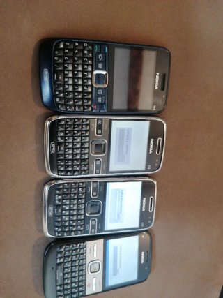 Lote 4 Nokia E63 E72