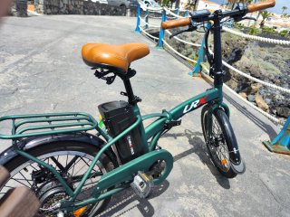 Bicicleta eléctrica plegable