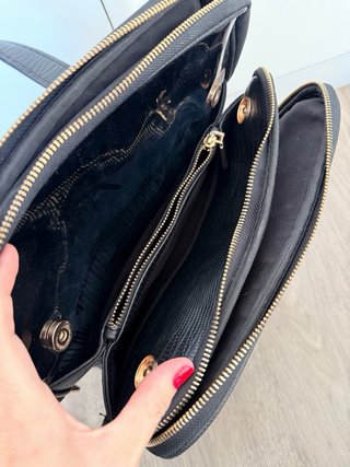 Mochila Parfois Negra Ordenador
