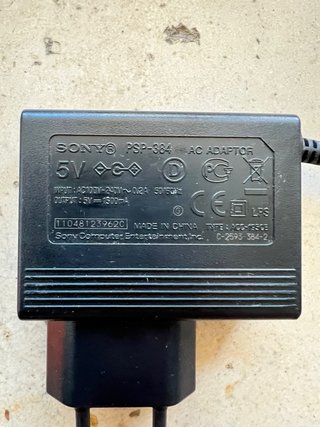 Adattatore AC Sony PSP 5V 1500mA PSP 384
