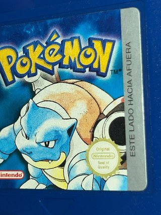 Pokémon Edición Azul - Game Boy (ESP)