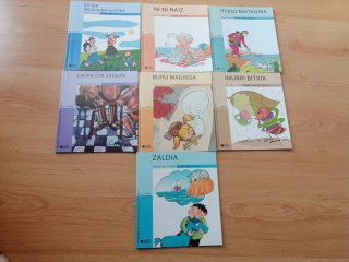 Lote 7 Libros Infantiles Euskera