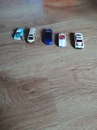 Lote de 5 coches Hotwheels