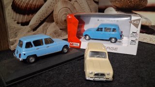 Lote 3 Renault 4 Escala 1:43