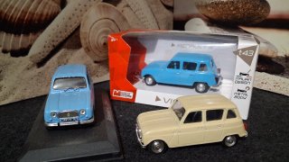 Lote 3 Renault 4 Escala 1:43