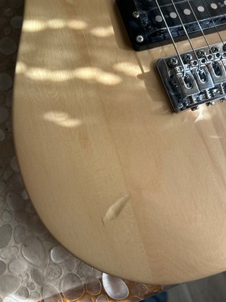 Guitarra Washburn Eléctrica Natural