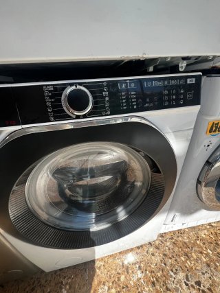 Lavadora Hoover 9kg 1600 RPM Nueva con tara