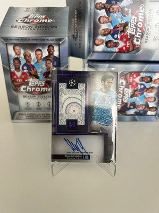Gundogan Auto Patch /99 Topps