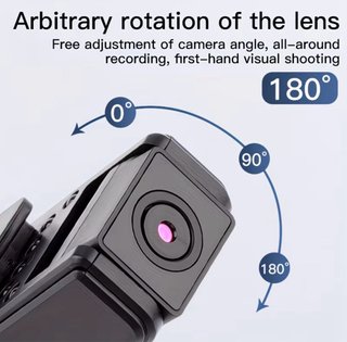 Grabadora Portátil Audio y Video 180°