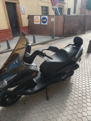 Moto Daelim S3 125 Negra