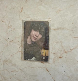 Photocard Yoongi BTS
