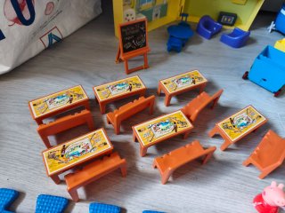 Lote de figuras y accesorios Peppa Pig