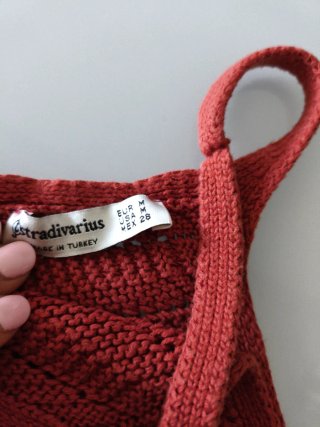 Pack 3 Tops Crochet Stradivarius Talla S/M