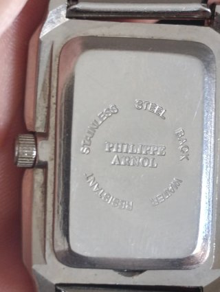 Reloj Philippe Arnold Cuarzo Malla Acero
