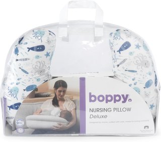 Boppy cojín lactancia ergonómico soporte