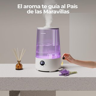 Humidificador ultrasónico silencioso con