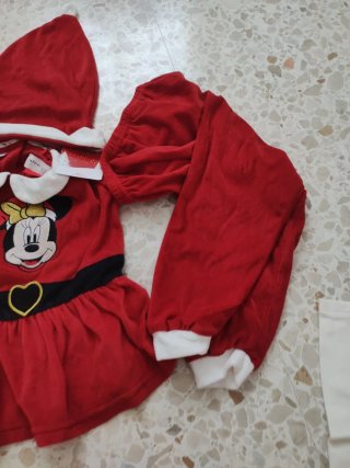 Disfraz Minnie Navidad 2-3 años
