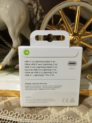 Cavo Apple USB-C Lightning 1m