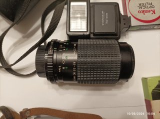 Cámara Zenit 12 con objetivo Helios 44M-4