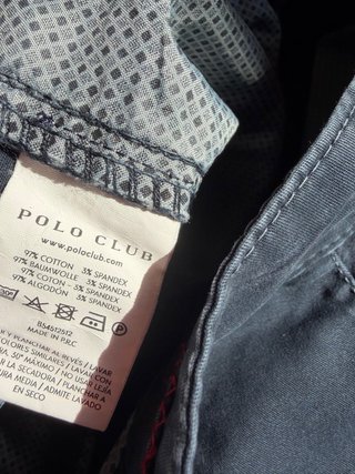 Polo Club bermudas chino azul marino