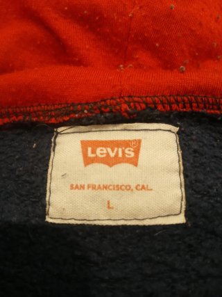 Sudadera Levi's Azul y Roja