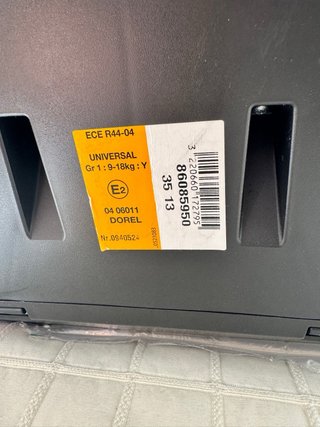 Silla coche bebé Axiss Bebe Confort Roja