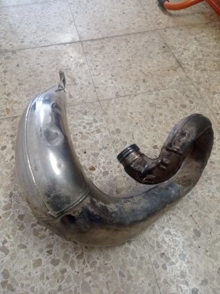 Bufanda Escape ktm exc 250 tpi