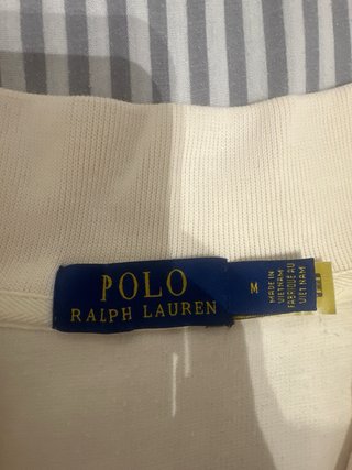 Jersey Polo Ralph Lauren Beige Cremallera
