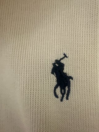 Jersey Polo Ralph Lauren Beige Cremallera