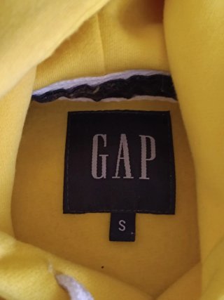 Sudadera Gap amarilla chico Talla S