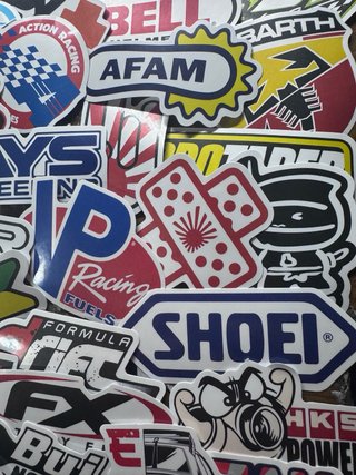 121 Pegatinas Racing Coches y Motos