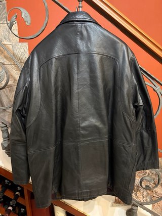 Giacca in vera pelle morbida di qualità vintage