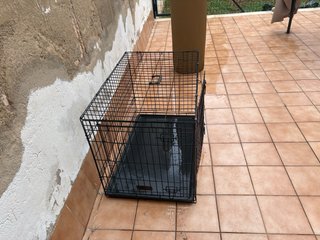 Transportín metálico 106cm x 71cm x 76cm