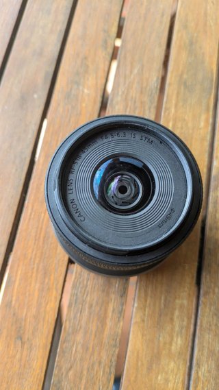 Objetivo Canon RF-S 18-45mm en perfecto estado