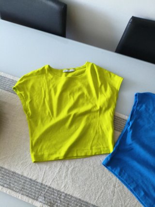Pack 2 Camisetas Zara Talla L