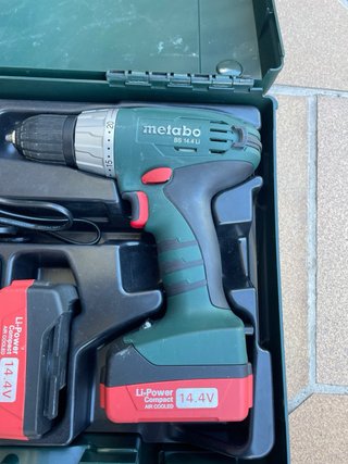 Taladro Metabo BS 14.4 U con cargador