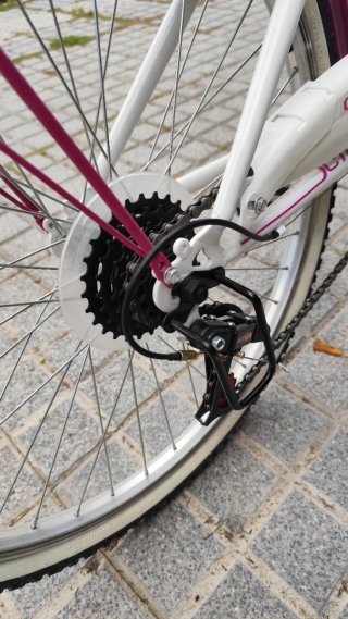 Bicicleta Paseo 24 City Blanca.