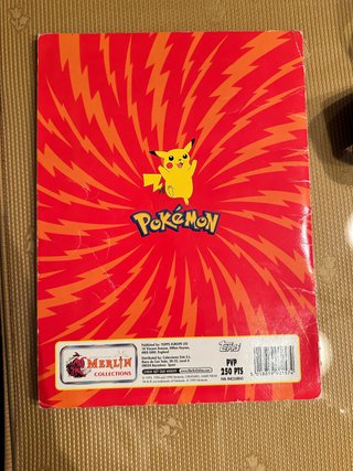 Álbum de Cromos Pokémon Completo
