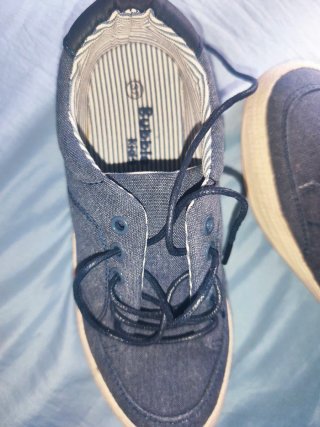 Zapato niño azul vaquero