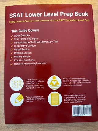 SSAT Lower Level Prep Book Study Guide and Prac...