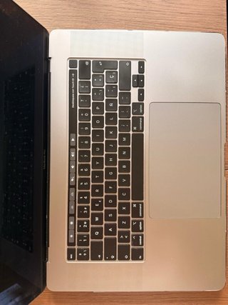 MacBook Pro 16 2019 Plata