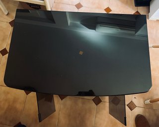 Mueble TV giratorio cristal