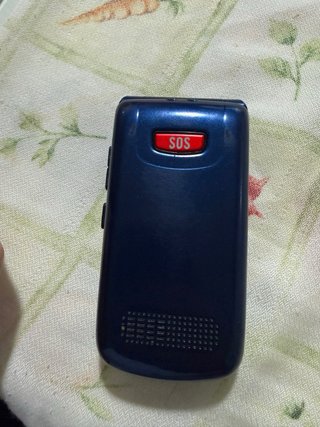 Teléfono Uleway azul con botones
