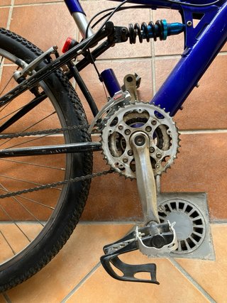 Bicicleta Montaña Acero Doble Suspensión