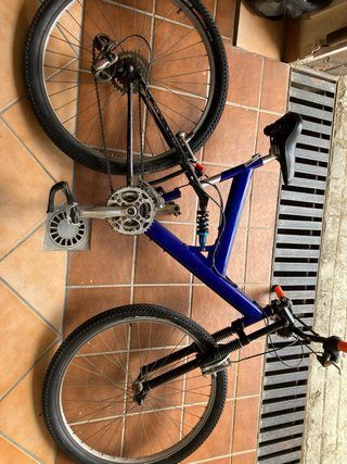 Bicicleta Montaña Acero Doble Suspensión